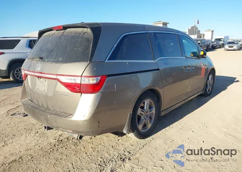 2012 Honda Odyssey Touring/Touring Elite from USA, damaged, VIN 5FNRL5H92CB092426